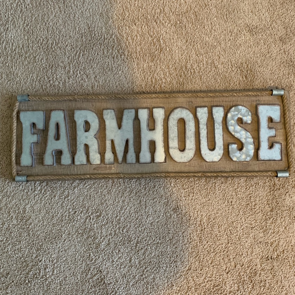 Rustic “Farmhouse” Sign